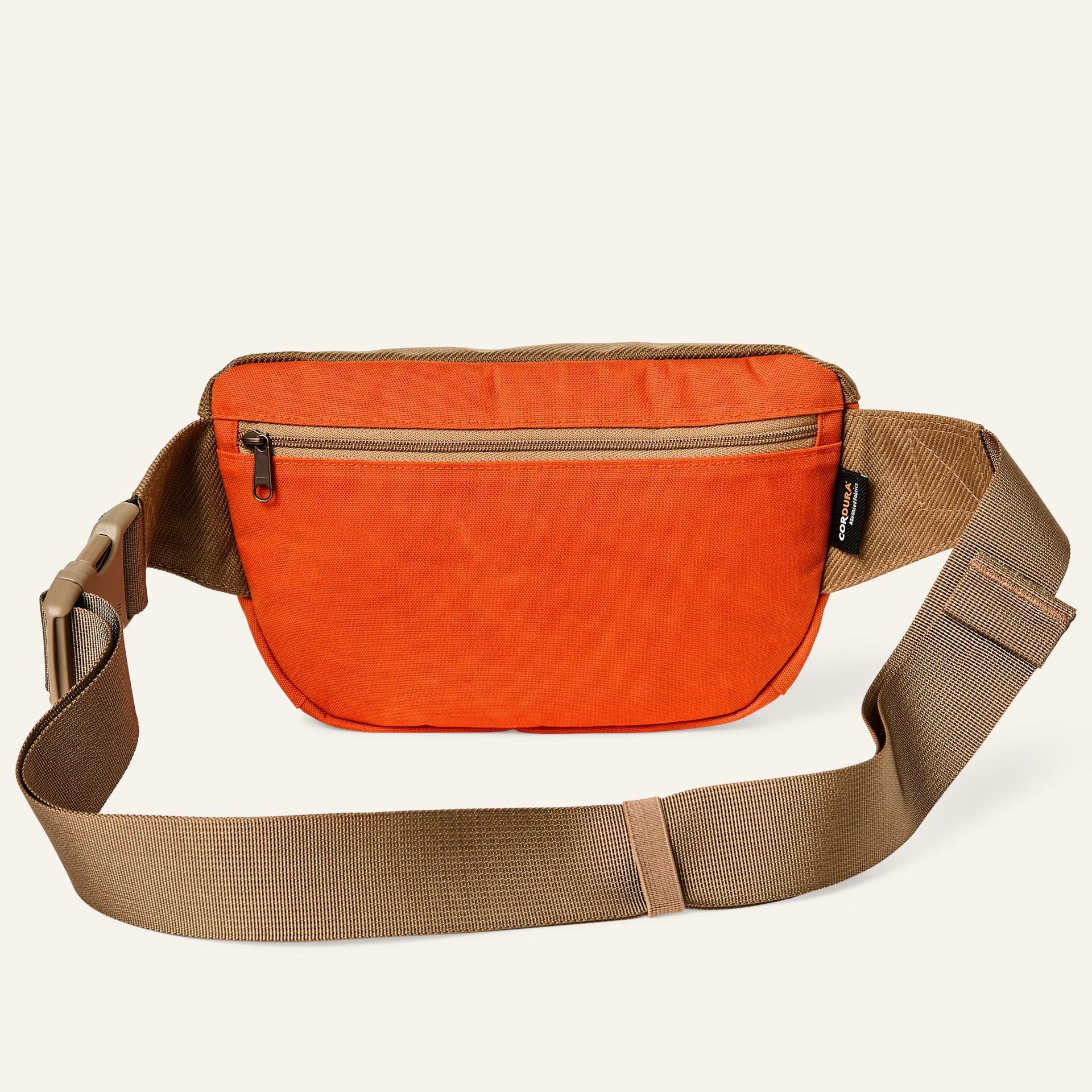 FILSON - SURVEYOR CROSSBODY PACK - DARK TAN / FLAME