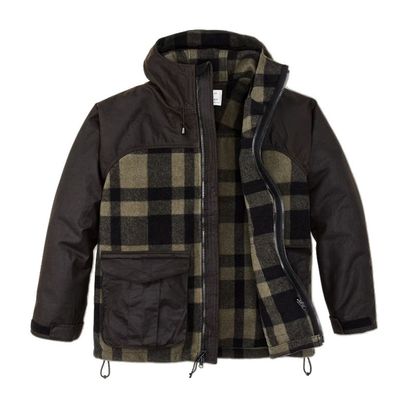 【期間限定SALE】FILSON - MACKINAW WOOL HUNTING JACKET - OTTER GREEN/BLACK HERITAGE PLAID