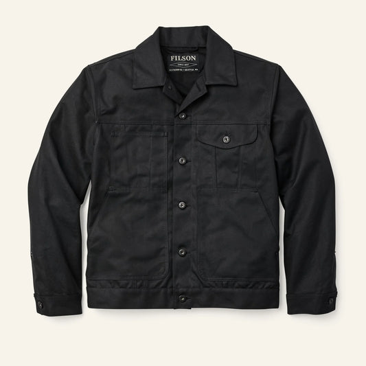 FILSON - TIN CLOTH SHORT LINED CRUISER - BLACK