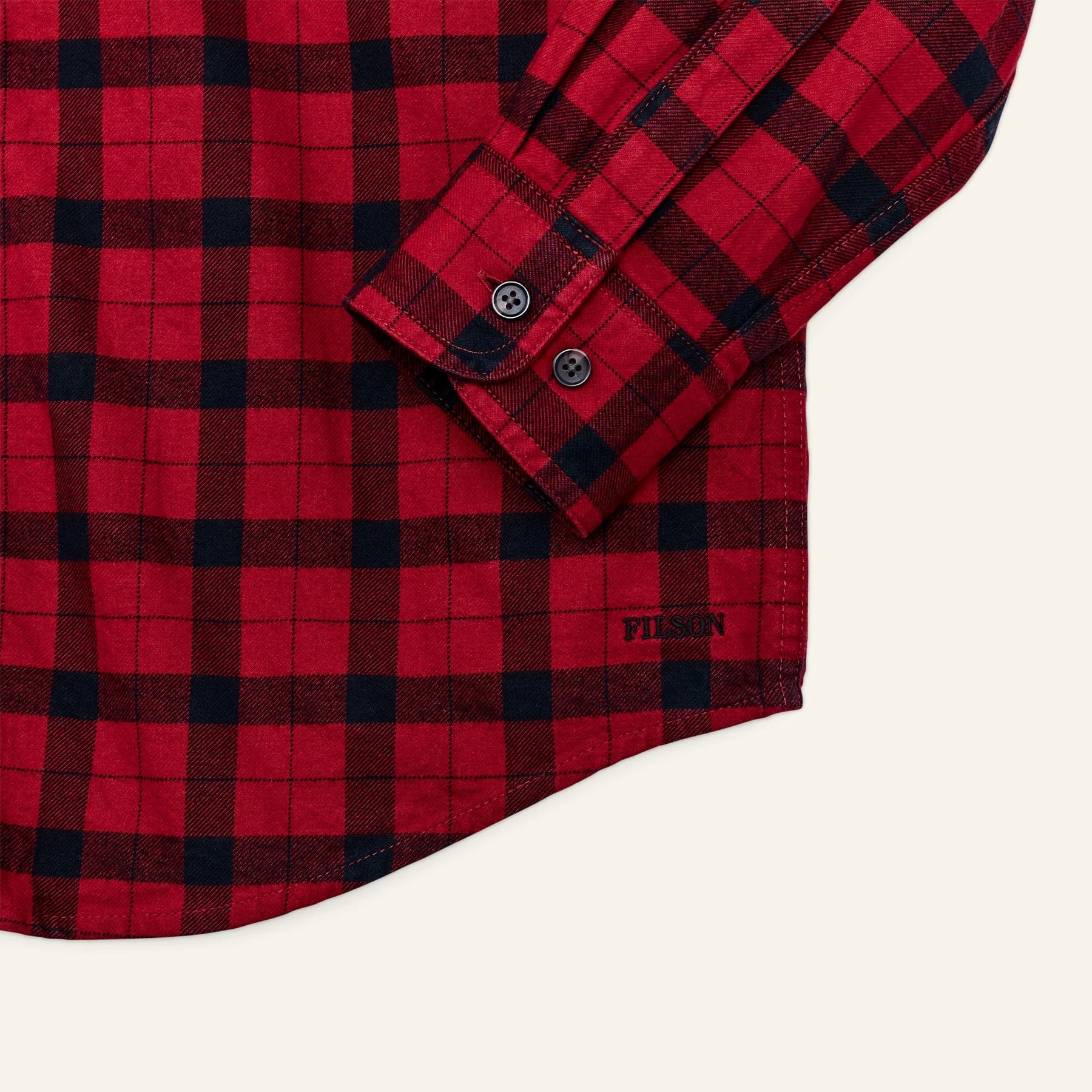 FILSON - ALASKAN GUIDE SHIRT - RED/BLACK