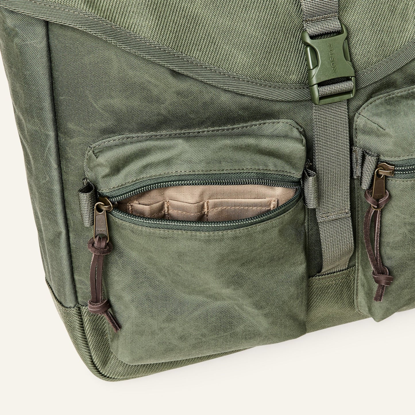 FILSON - SURVEYOR MESSENGER BAG - SERVICE GREEN