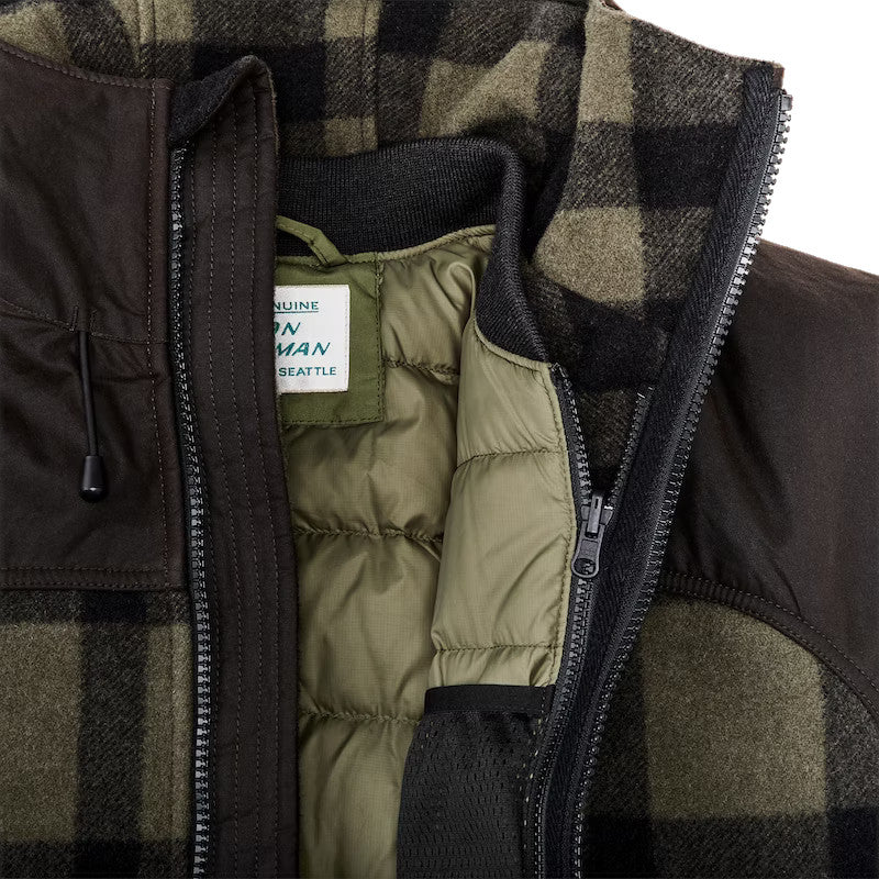 【期間限定SALE】FILSON - MACKINAW WOOL HUNTING JACKET - OTTER GREEN/BLACK HERITAGE PLAID