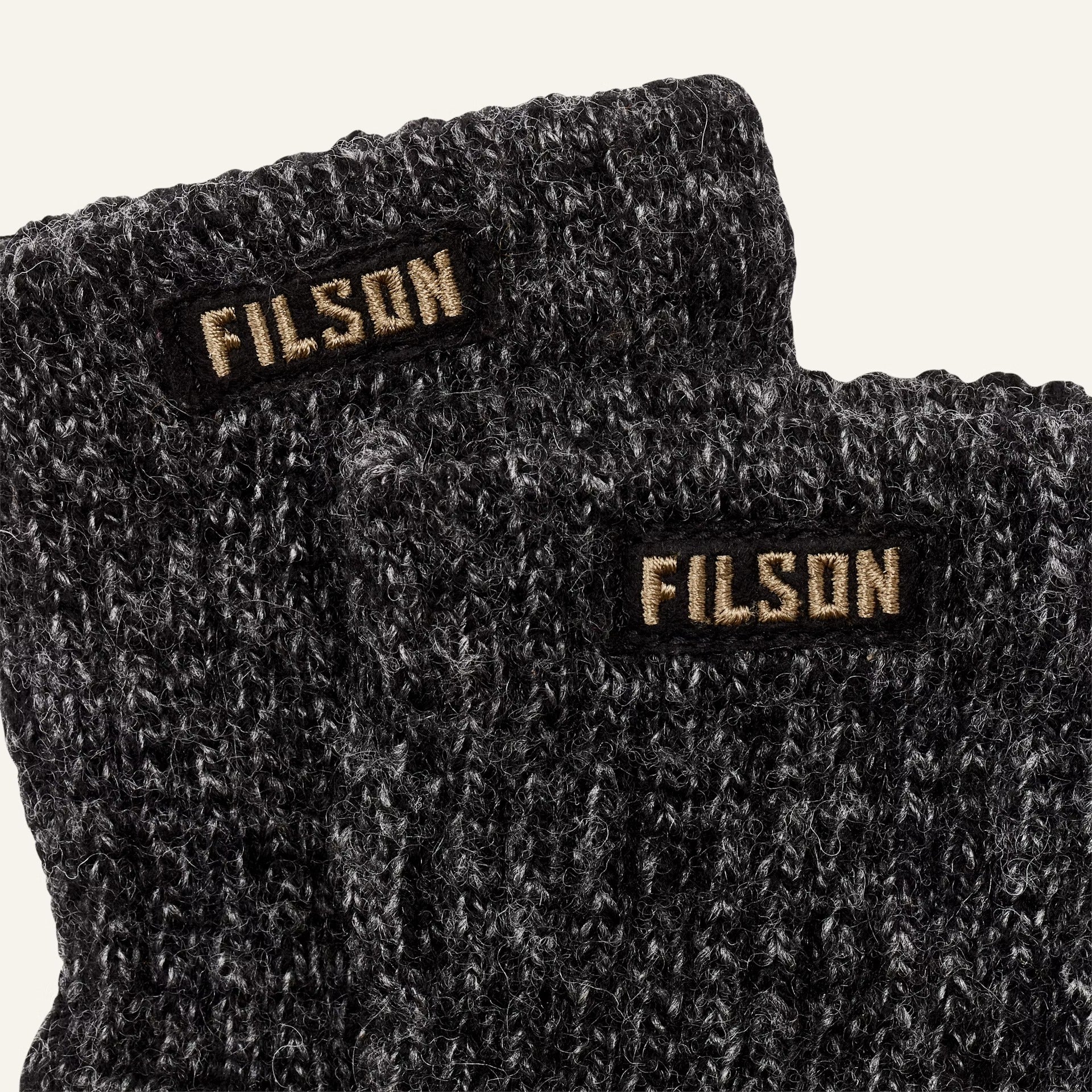 FILSON - FINGERLESS KNIT GLOVES - MADE IN U.S.A