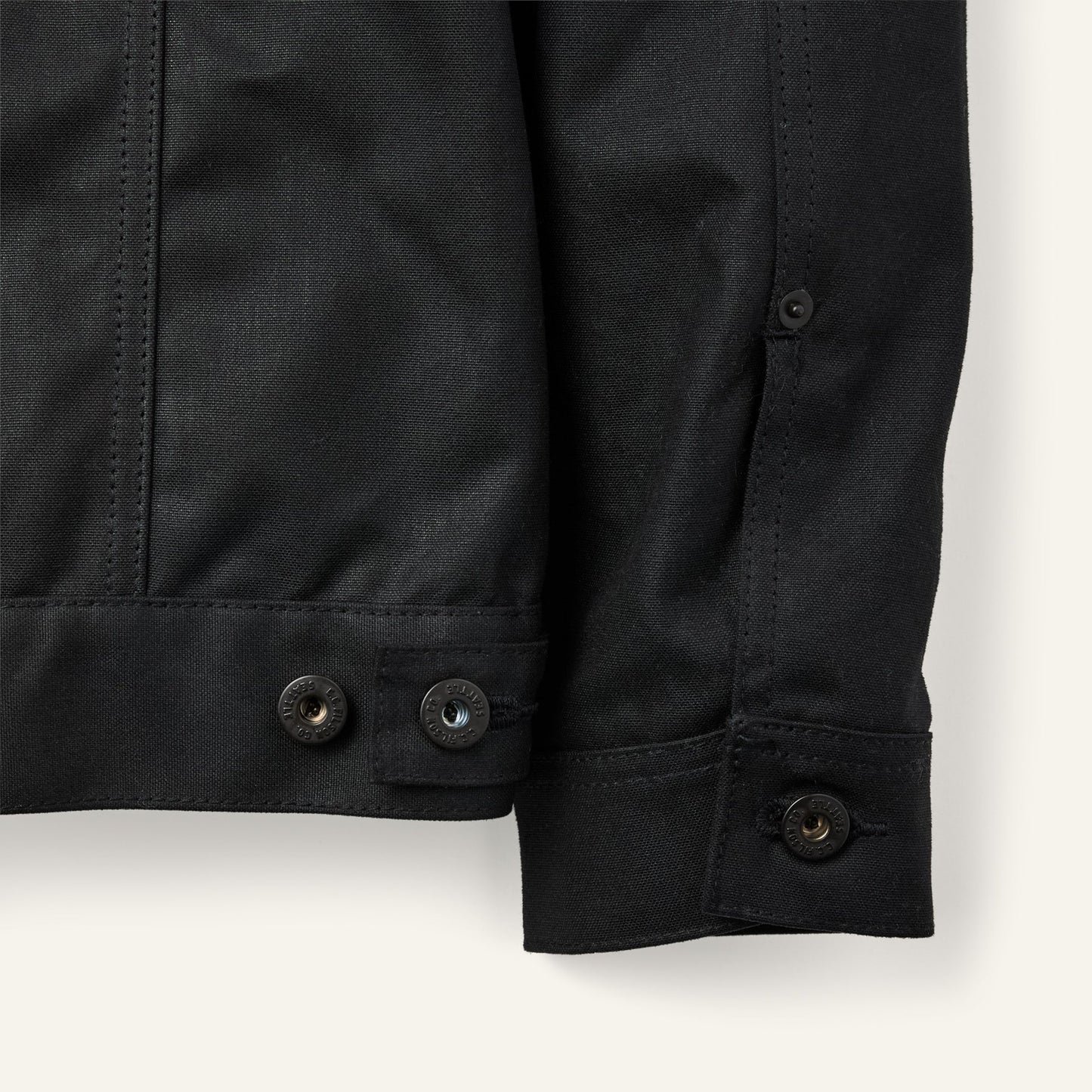 FILSON - TIN CLOTH SHORT LINED CRUISER - BLACK