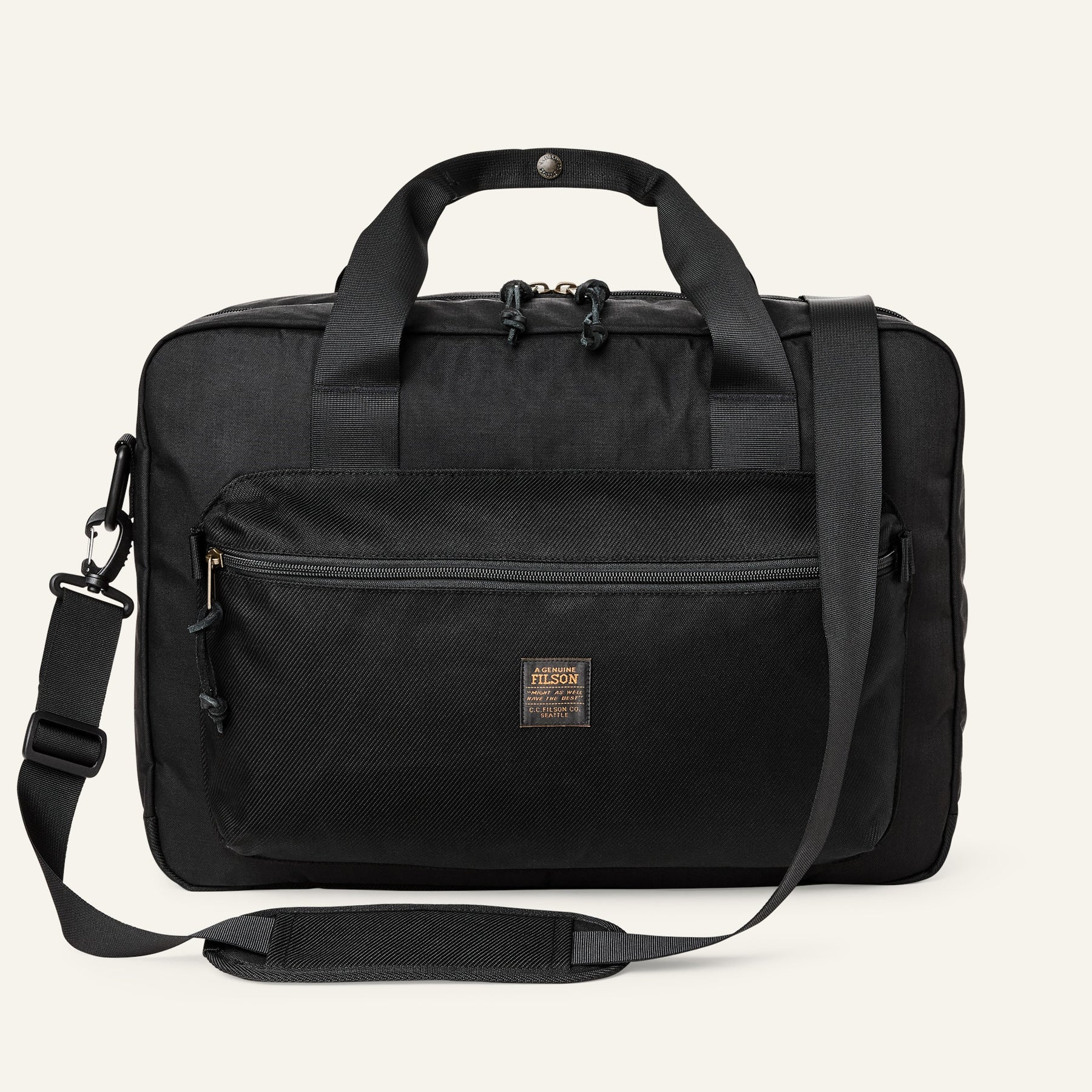 FILSON - SURVEYOR PULLMAN PACK - BLACK