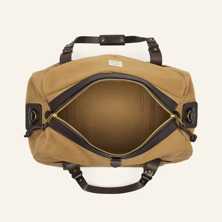 FILSON -MEDIUM RUGGED TWILL DUFFLE BAG - TAN