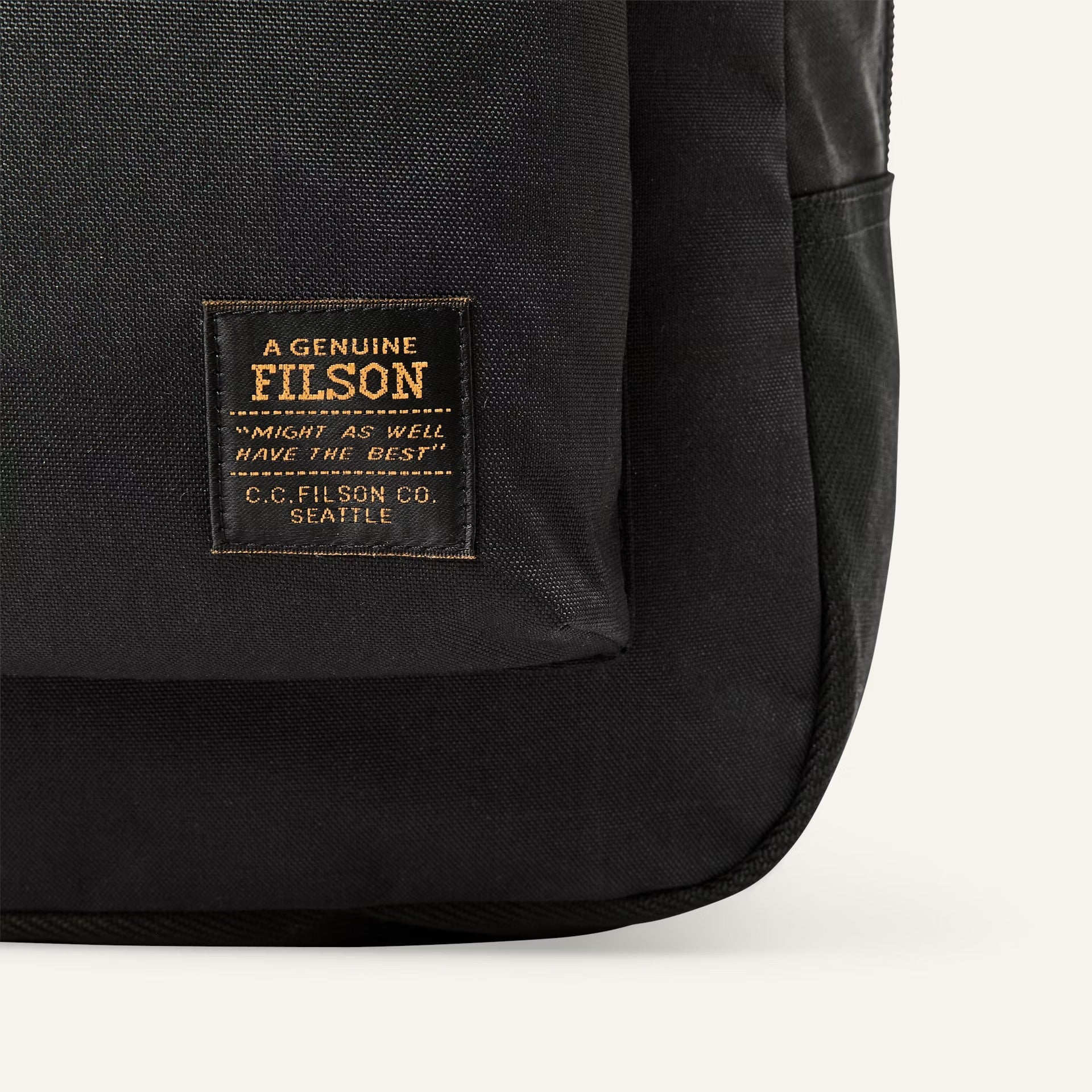 FILSON - SURVEYOR 25L BACK PACK - BLACK