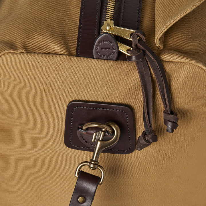 FILSON -MEDIUM RUGGED TWILL DUFFLE BAG - TAN