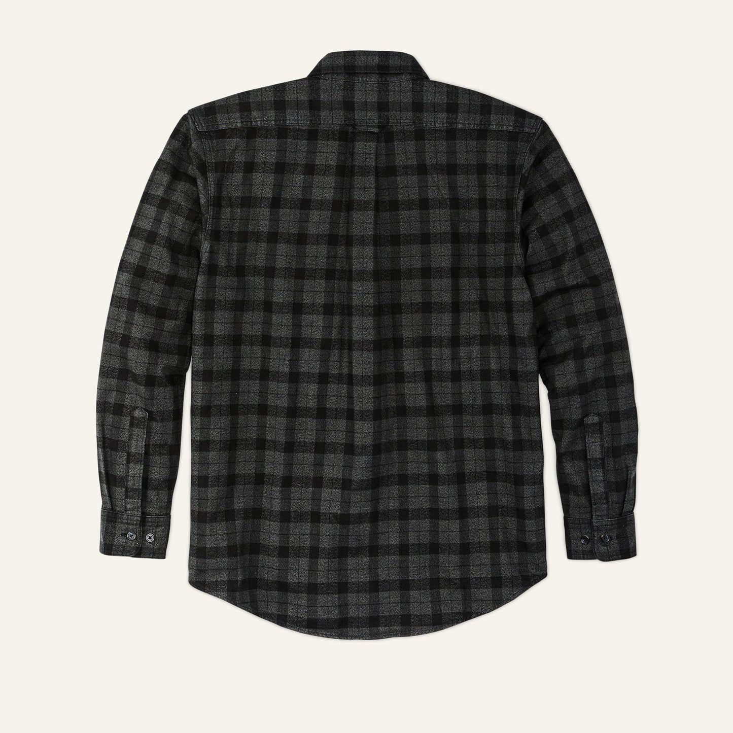 FILSON - ALASKAN GUIDE SHIRT - HEATHER GRAY/BLACK