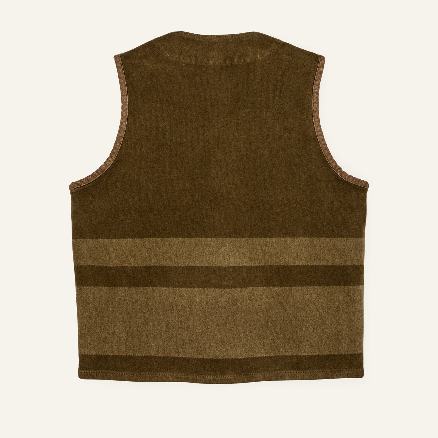 FILSON - BEARTOOTH CRUISER VEST - MARSH OLIVE BLAMKET STRIPE