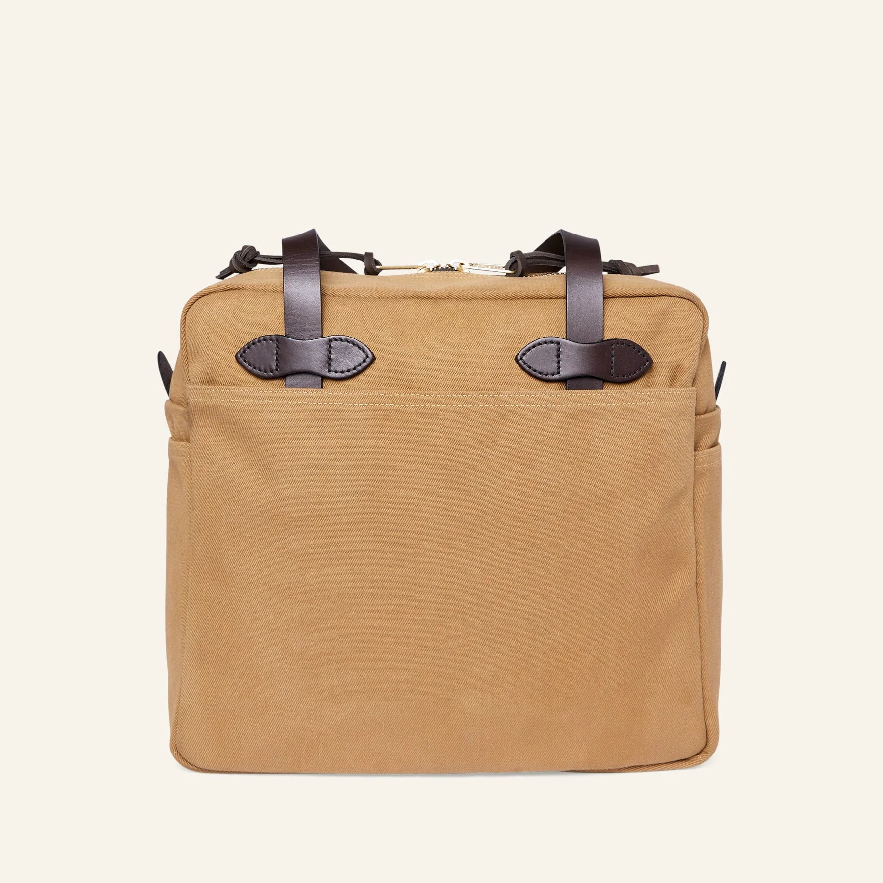 FILSON - RUGGED TWILL TOTE BAG WITH ZIPPER - TAN