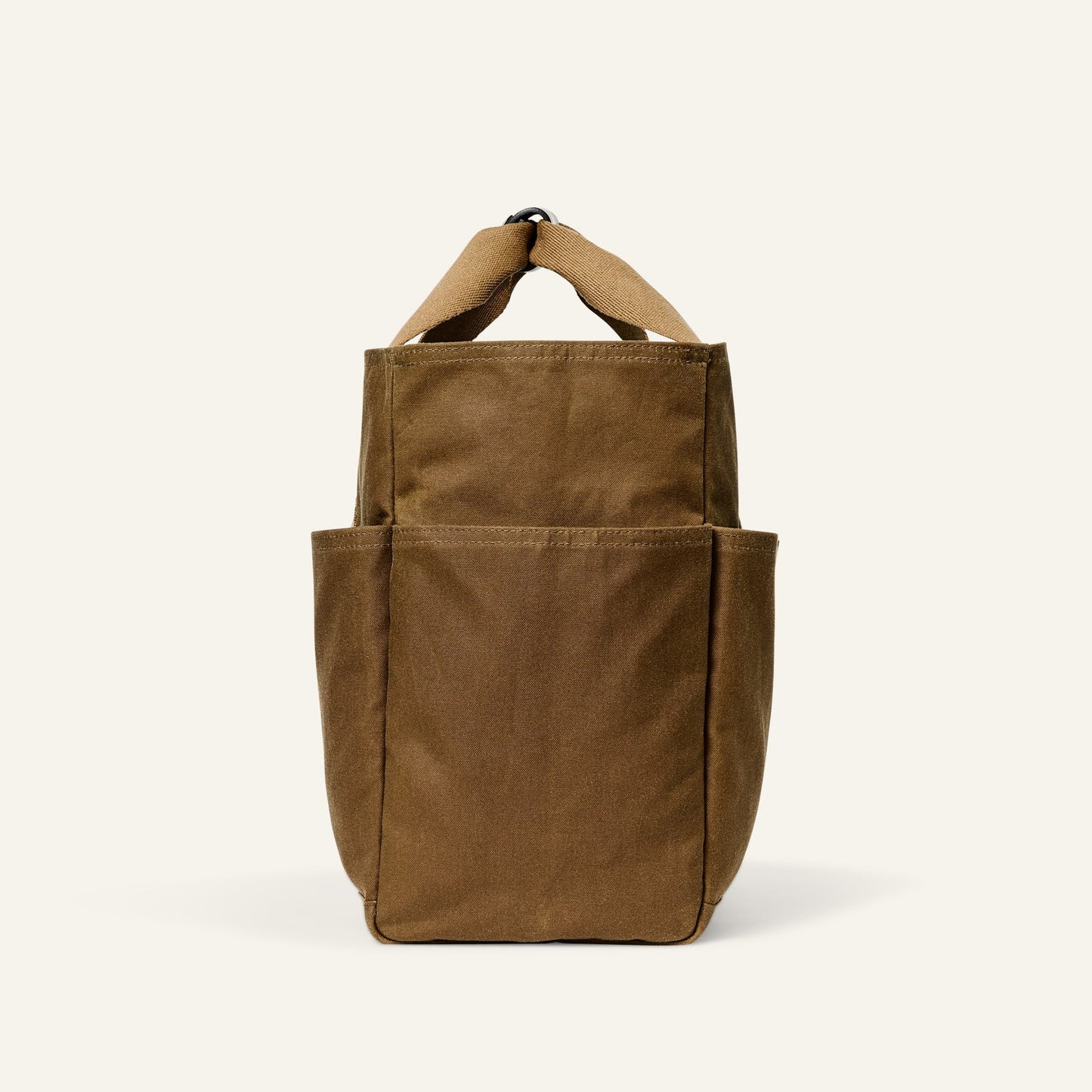 FILSON - TIN CLOTH OPEN SUPPLY TOTE - DARK TAN