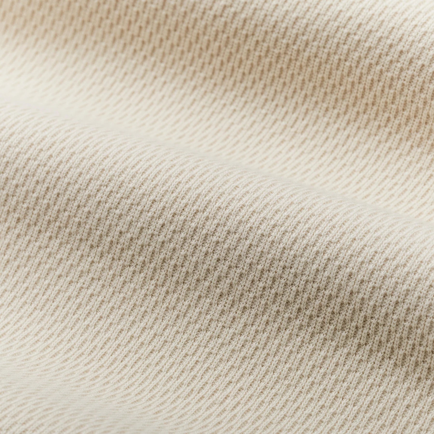FILSON - WAFFLE KNIT THERMAL CREW - SAND