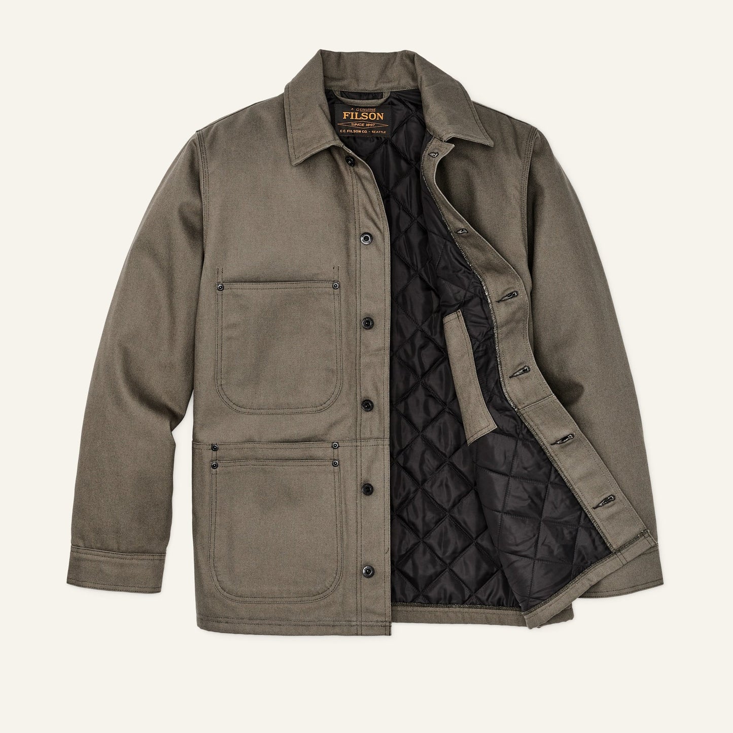 FILSON - WORKSMITH INSULATED JACKET - TARMAC