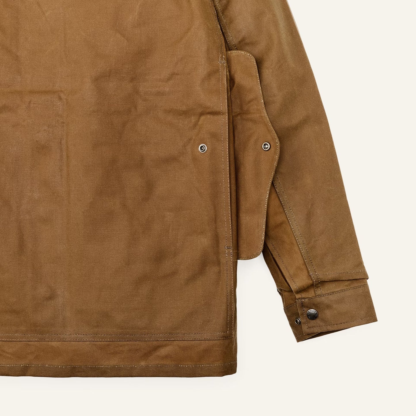 FILSON - TIN CLOTH CRUISER JACKET - DARK TAN