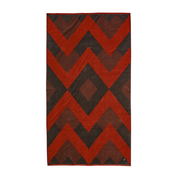 FILSON - LODGE TOWEL - RED/BROWN