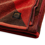FILSON - LODGE TOWEL - RED/BROWN