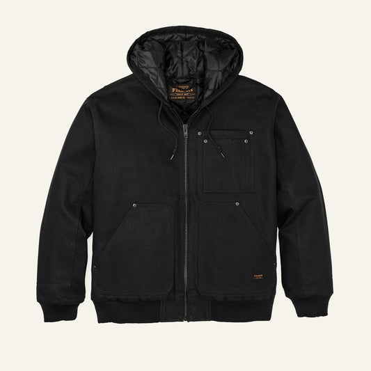 FILSON - WORKSMITH INSULATED BOMBER JACKET - BLACK