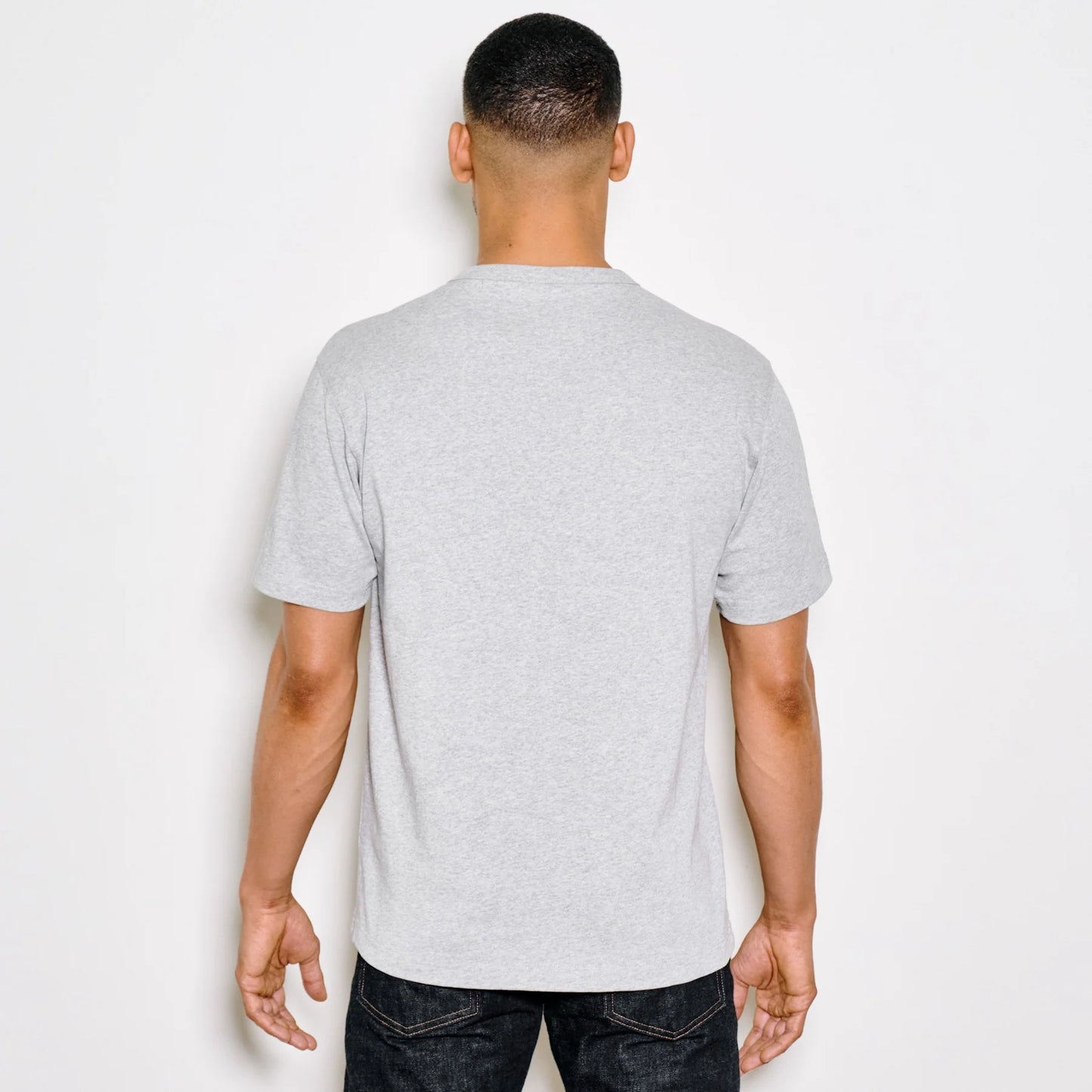 FILSON - FRONTIER HENLEY TEE - HEATHER GRAY