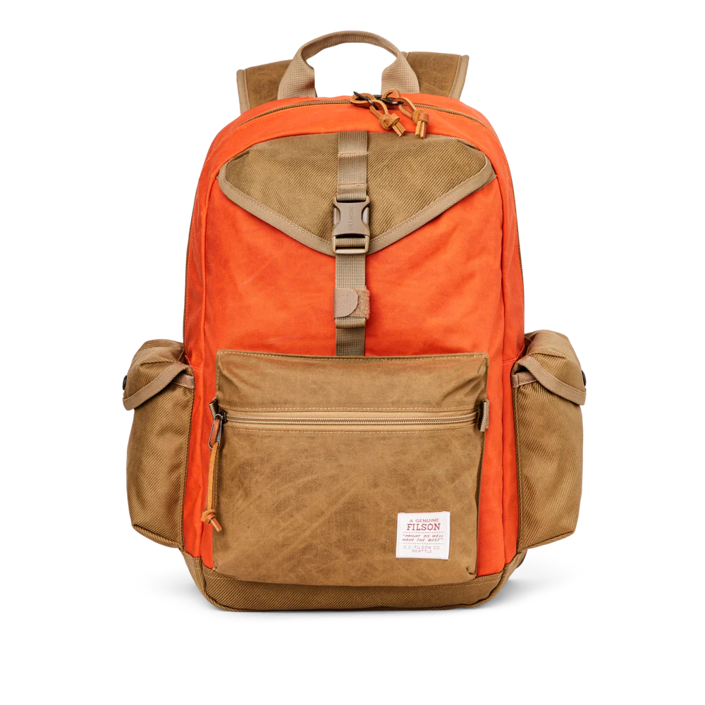 FILSON - SURVEYOR 36L BACKPACK - DARK TAN/FLAME