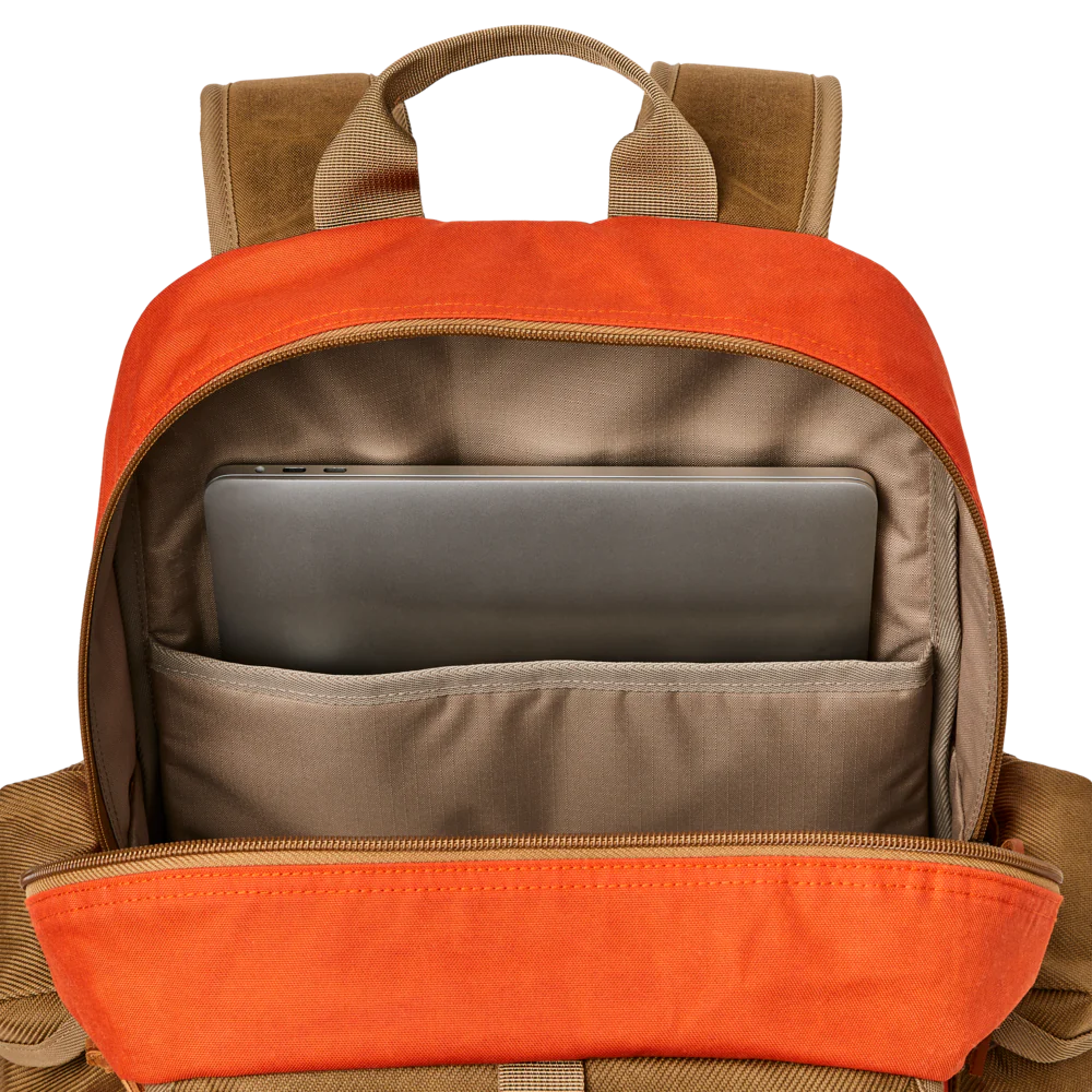 FILSON - SURVEYOR 36L BACKPACK - DARK TAN/FLAME