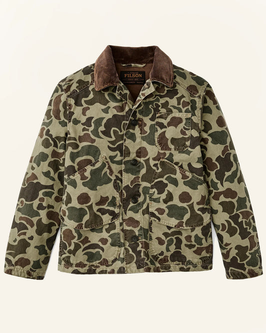 FILSON - CANVAS OUTFITTER JACKET - TUNDRA SHRUB CAMO