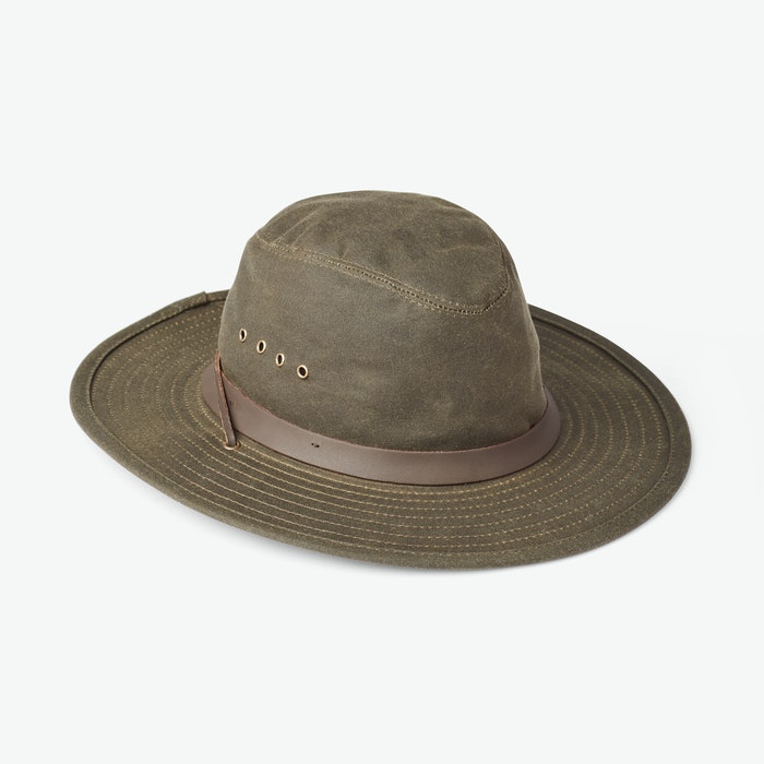 FILSON - TIN BUSH HAT OTTER GREEN - OIL FINISH
