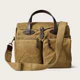FILSON - 24 HOUR TIN CLOTH BRIEFCASE - DARK TAN