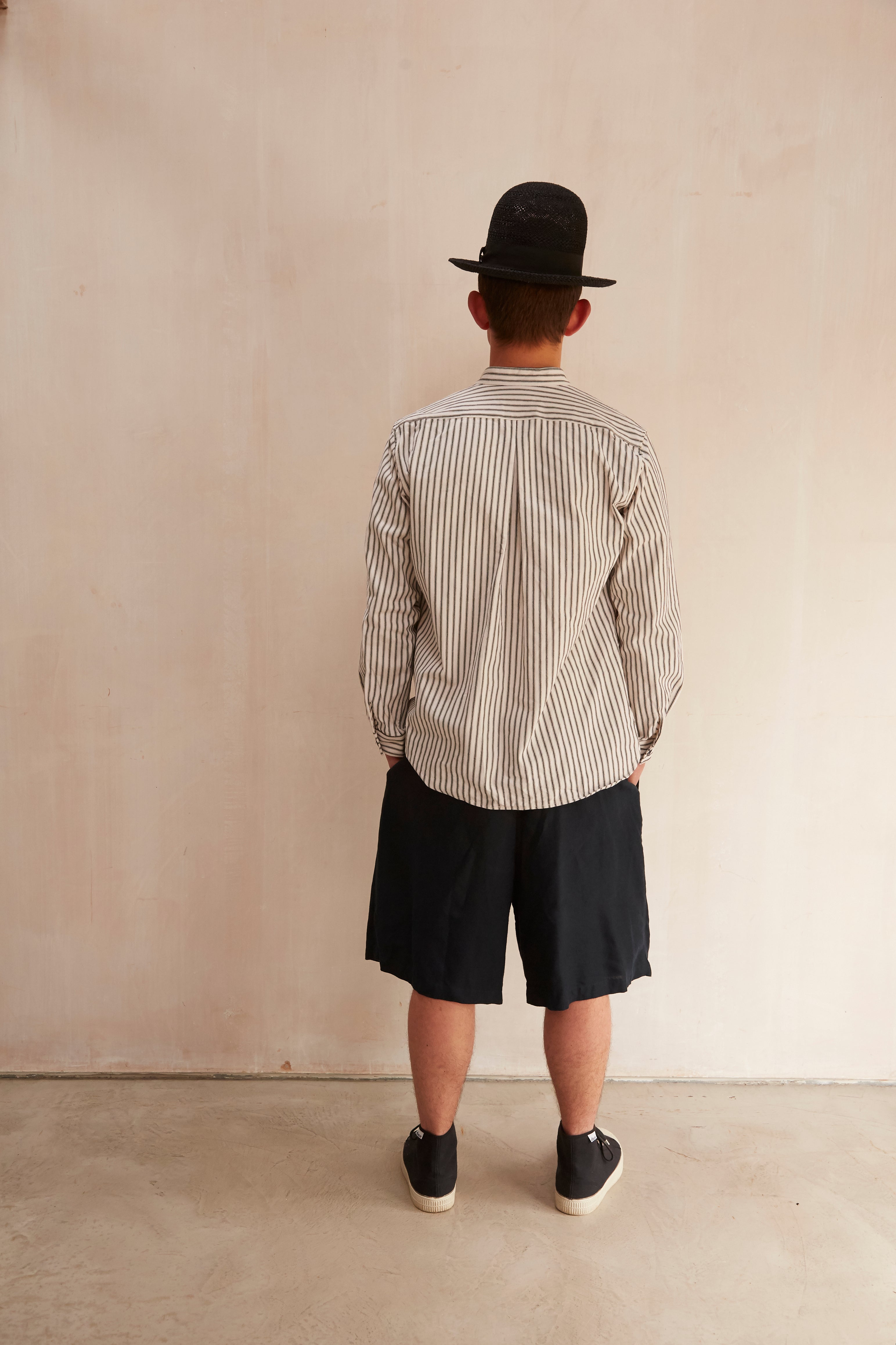 HACKNEY UNION WORKHOUSE - BED SHIRT - STRIPE