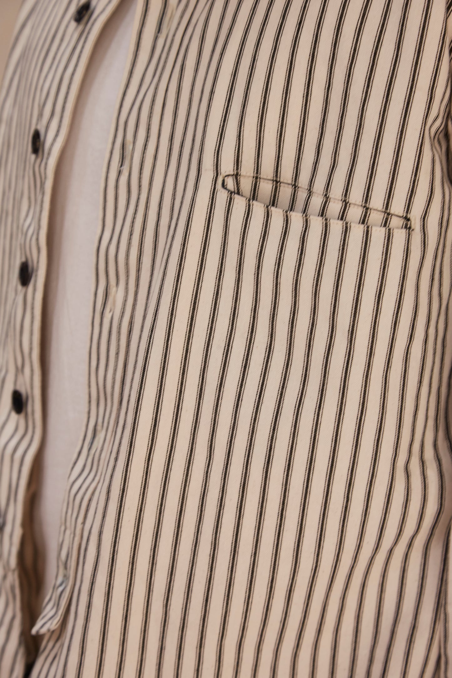 HACKNEY UNION WORKHOUSE - BED SHIRT - STRIPE
