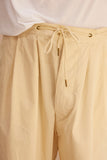 HACKNEY UNION WORKHOUSE - ORBAL WIDE SHORT - CREAM WASHED