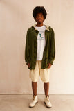 HACKNEY UNION WORKHOUSE - ORBAL WIDE SHORT - CREAM WASHED