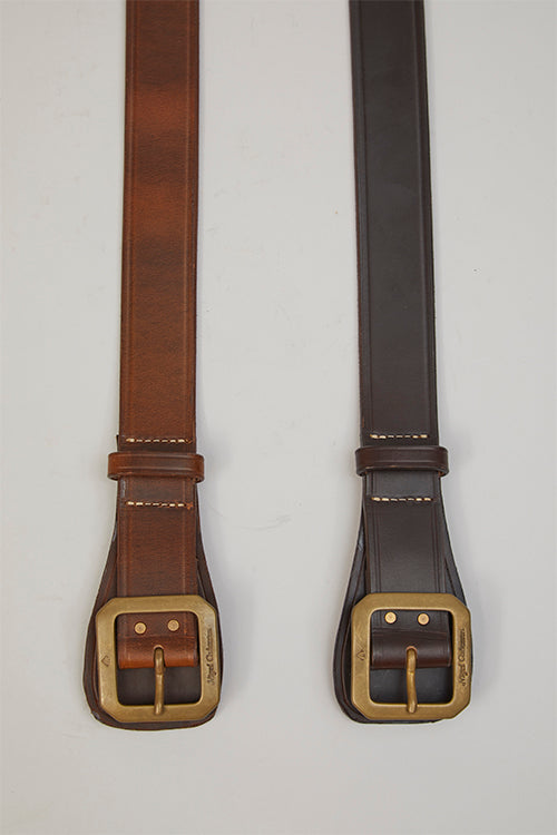 Nigel Cabourn - GARRISON BELT - PEAT LABEL