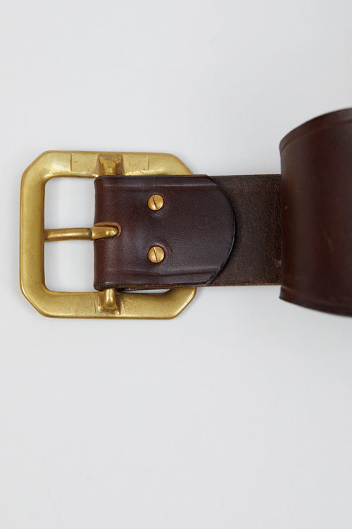 Nigel Cabourn - GARRISON BELT - PEAT LABEL