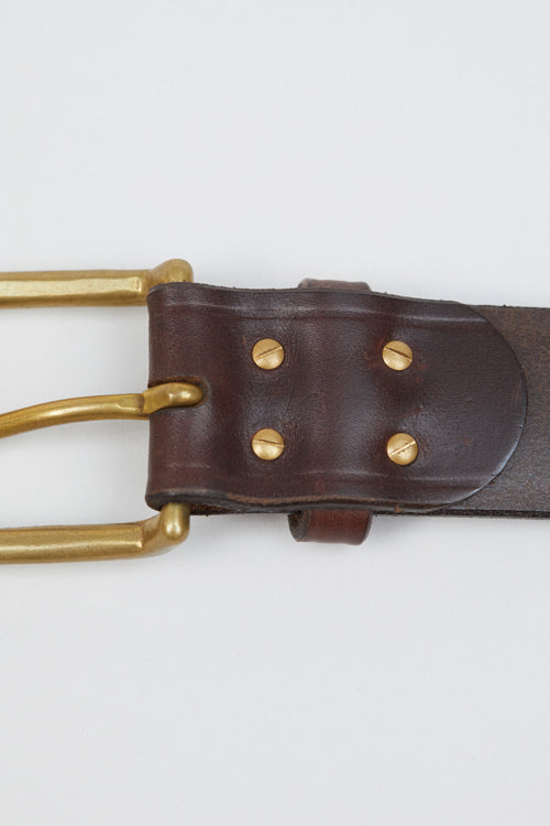 Nigel Cabourn - MAIN LINE 40s ARMY BELT - PEAT LABEL