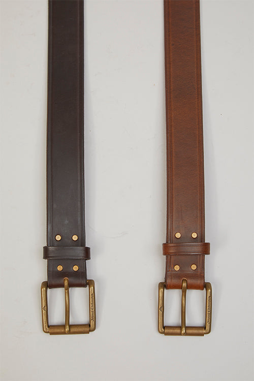 Nigel Cabourn - MAIN LINE 40s ARMY BELT - PEAT LABEL