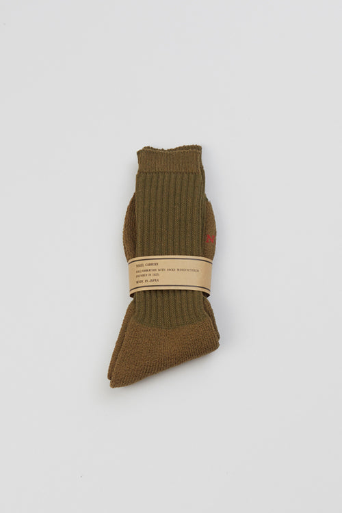 Nigel Cabourn - PILE SOCKS - 4COLOUR