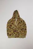 Nigel Cabourn - EMBROIDED ARROW HOODIE  IN CAMO - THE ARMY GYM COLLECTION