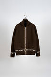 Nigel Cabourn - ZIP LINE CARDIGAN - WOOL