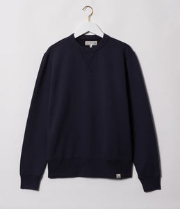 Merz b.Schwanen - CSW28 ATHLETIC SWEATSHIRT WASHED - DENIM BLUE