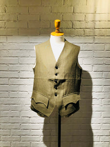 HACKNEY UNION WORKHOUSE - EARLES GILET - BRITISH LINEN