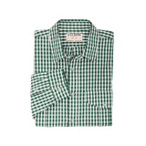 FILSON - WASHED FEATHER CLOTH SHIRT - SILVER PINE CHECK