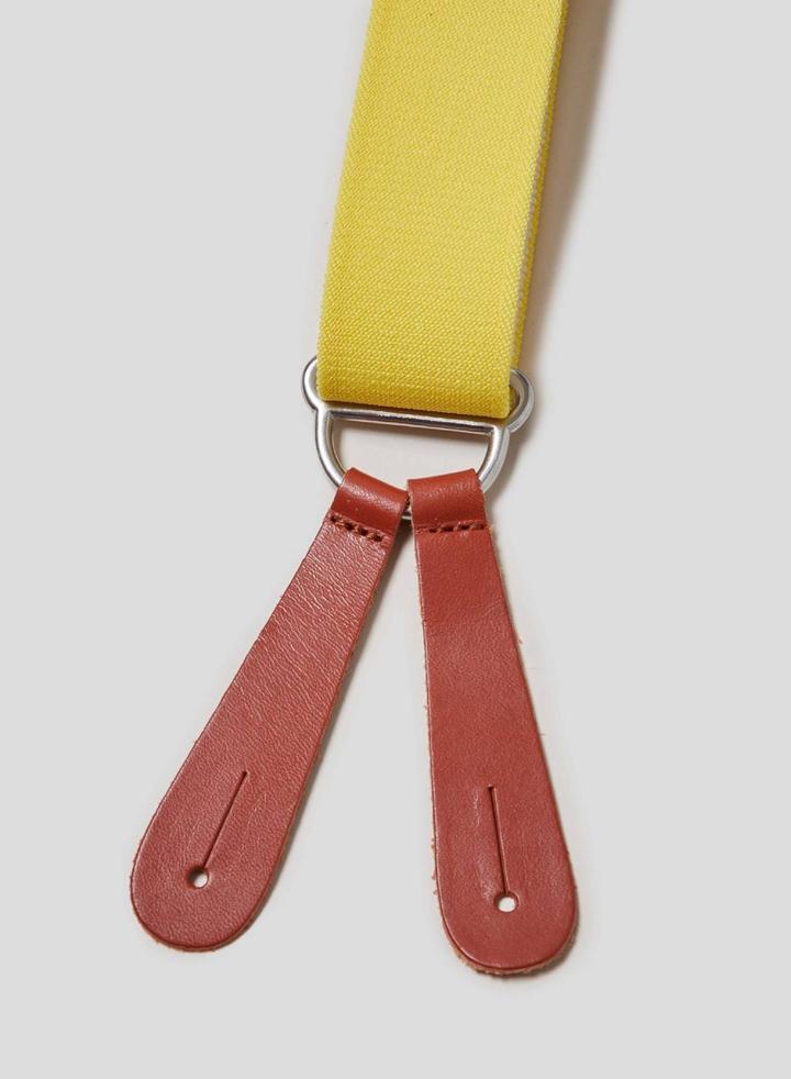Nigel Cabourn - BRACES IN YELLOW - AUTHENTIC LINE